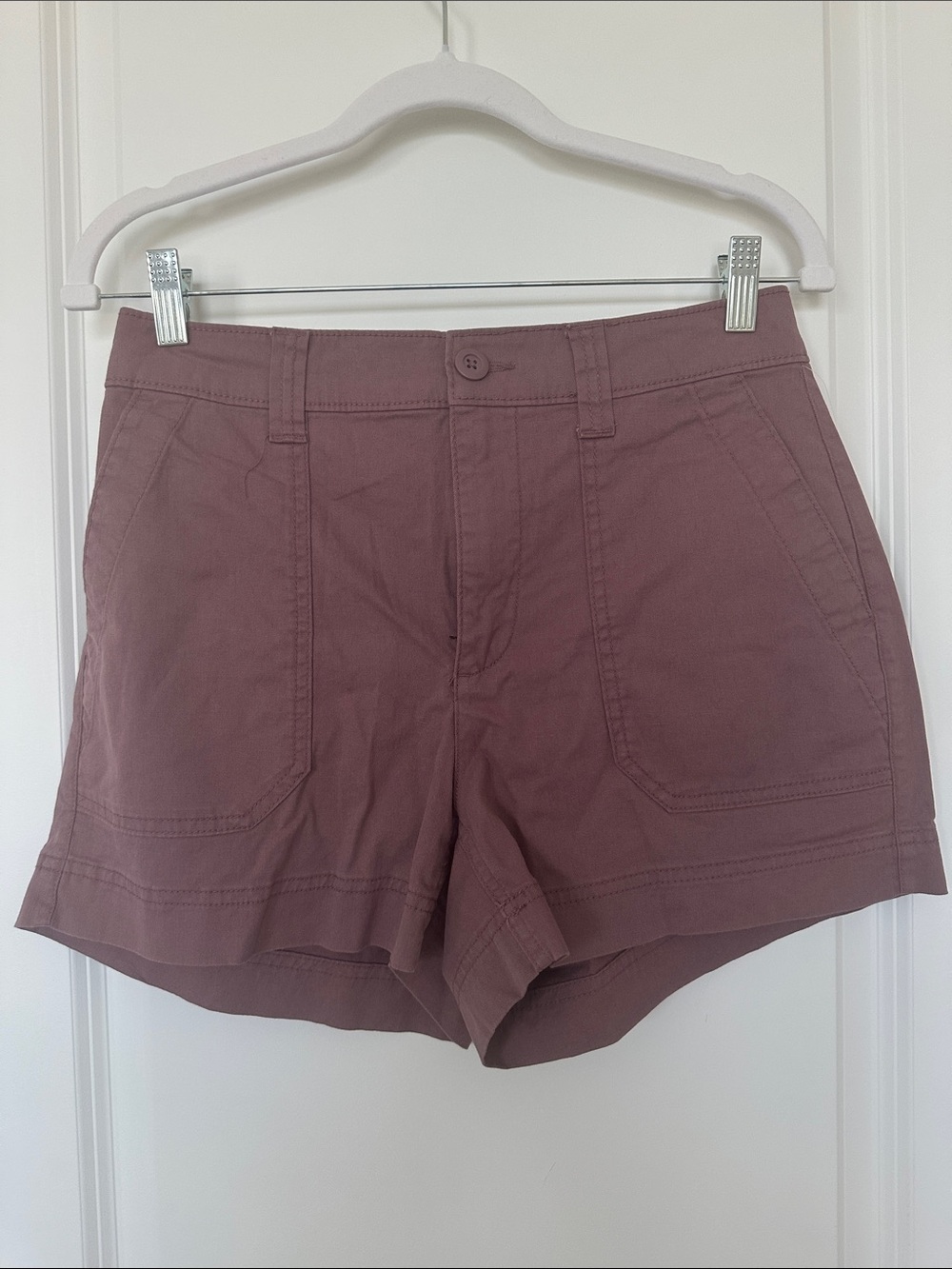 Old Navy Mauve Utility Bermuda Shorts